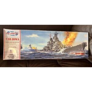 Atlantis Models 1/535 scale USS Iowa BB-61 Big Battleship plastic model kit